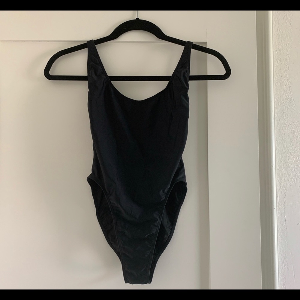 American apparel black bodysuit / swimsuit